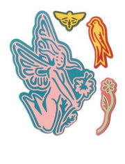 Sizzix Thinlits Die set - 8PK Fairy #2 - Jorli Perine 662849  (AFGEPRIJSD)