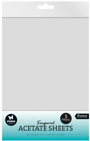 Studio Light • Consumables Acetate sheets Transparent (SL-CO-ACS13)