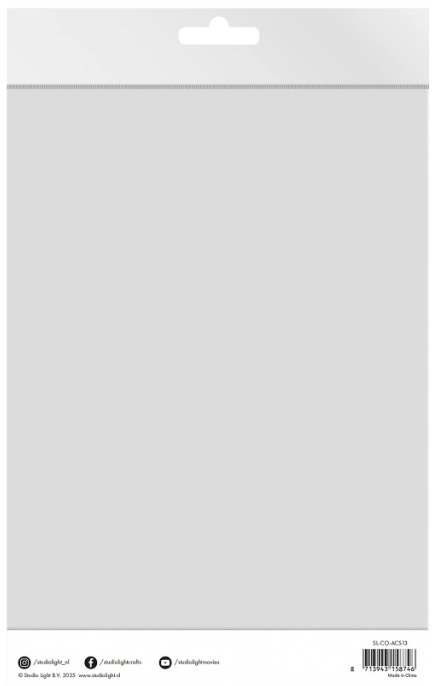 Studio Light • Consumables Acetate sheets Transparent (SL-CO-ACS13)