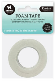 Studio Light • Essential Tools Doublesided Foam Tape 0,5mm Thick - 6mm Wide (SL-ES-FOAMT01)