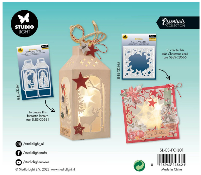 Studio Light • Essentials Star Foil 5 Sheets (SL-ES-FOIL01))