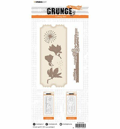 SL Cutting Die Slimline Grunge Collection 97x225mm nr.26