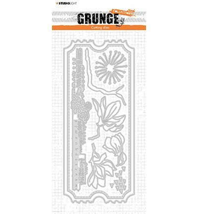 SL Cutting Die Slimline Grunge Collection 97x225mm nr.26