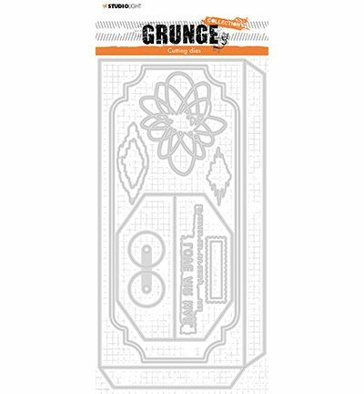 SL Cutting Die Envelope slimline Grunge Collection 120x245mm nr.27