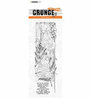 SL Clear Stamp Butterflies Grunge Collection 210x74mm nr.40