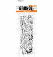 SL Clear Stamp Christmas branches Grunge 52x148x3mm 1 PC nr.99