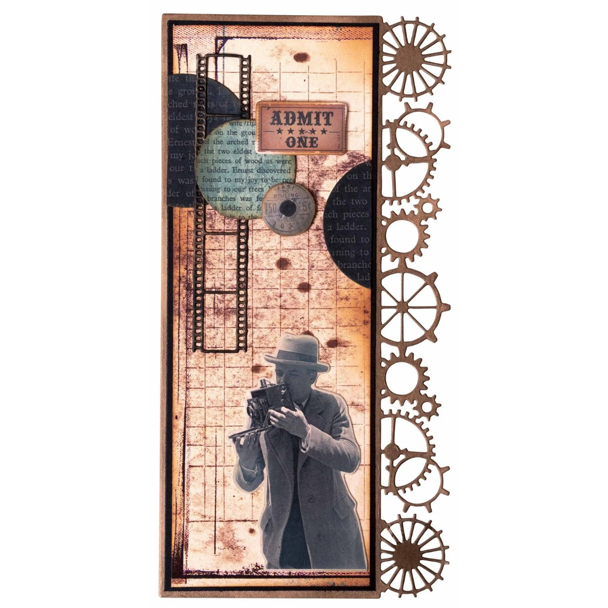 Studio Light • Grunge Collection Snijmal Invention Elements - CD697*