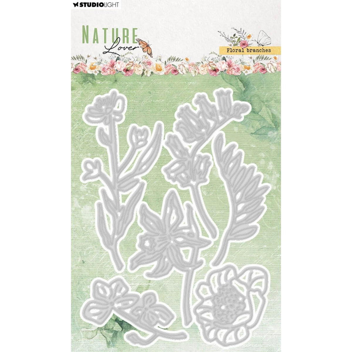 Studio Light • Nature Lover Cutting Dies Floral Branches - CD770*