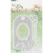 Studio Light • Nature Lover Cutting Dies Peony Tag - CD772*