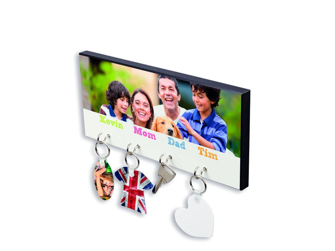 Unisub Sleutelhanger met 4 Haakjes (UN.4392)