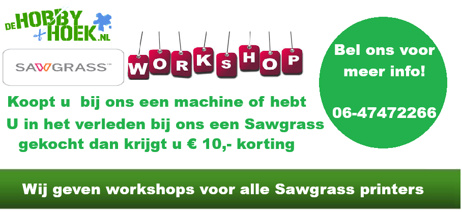 Privé workshop Sawgrass sublimatie Printers