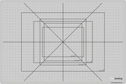 CraftEmotions Snijmat dun 22x30cm (860503/2230)
