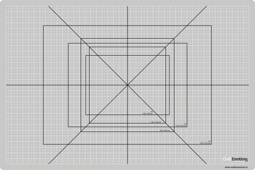 CraftEmotions Snijmat dun 22x30cm (860503/2230)