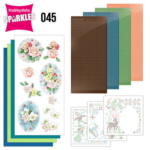 Sparkles Set 045 - Jeanine's Art - The Colors of Winter - Pink Winter Flowers