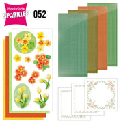 Sparkles Set 052 - Jeanine's Art - Orange Flowers