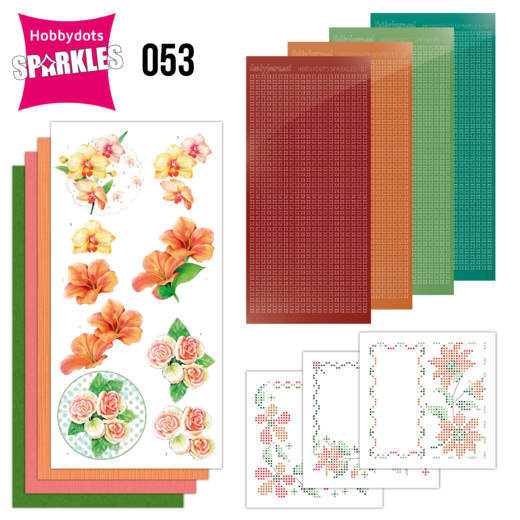 Sparkles Set 053 - Jeanine's Art - Exotic Flowers
