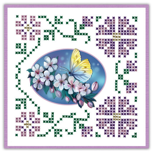 Sparkles Set 088 - Amy Design - Butterfly and Flowers