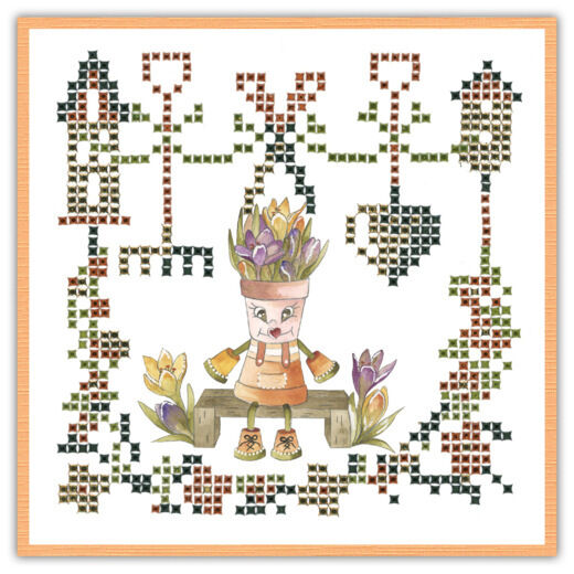 Sparkles Set 089 - Precious Marieke - Orange Flowers