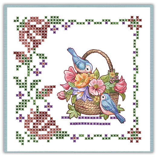 Sparkles Set 090 - Yvonne Creations - Birdhouse With Birds