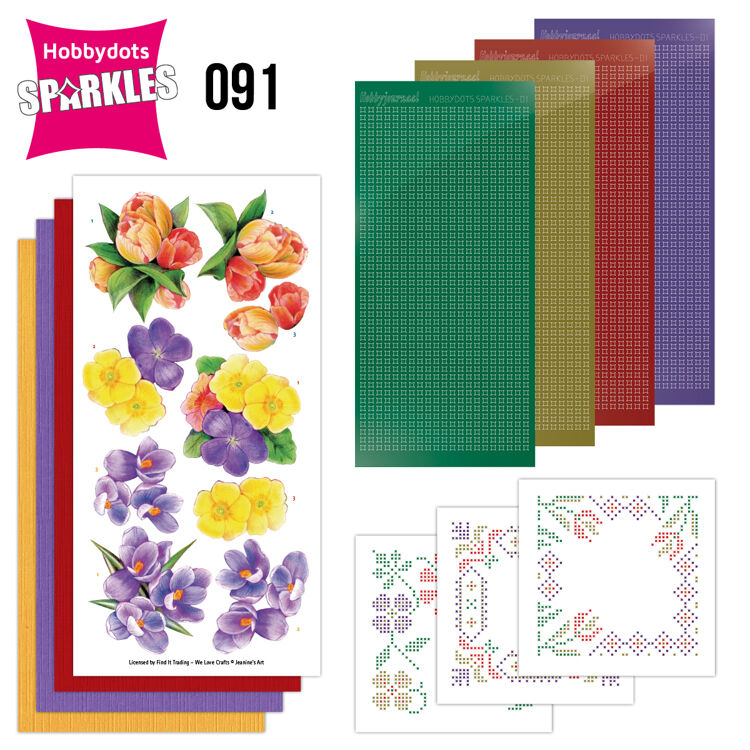 Sparkles Set 091 - Jeanine's Art - Spring Flowers