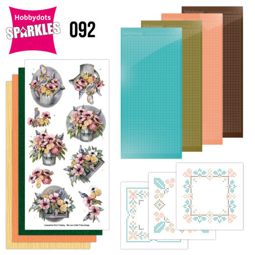 Sparkles Set 092 - Amy Design - Bucket and Flowers