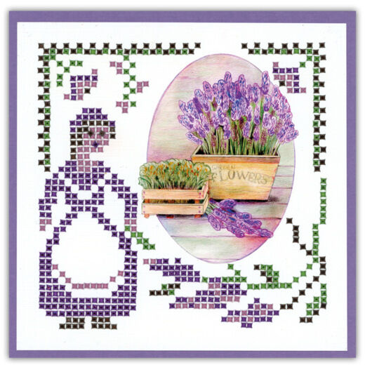 Sparkles Set 093 - Jeanine's Art - Purple Flowers