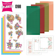 Sparkles Set 098 - Yvonne Creations - Umbrella and Flowers