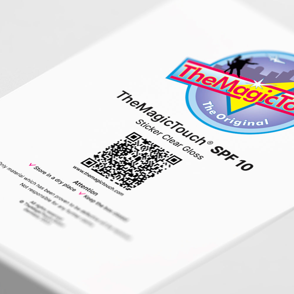 TheMagicTouch Sticker SPF 60 Verwijderbare Heldere Glans p/st