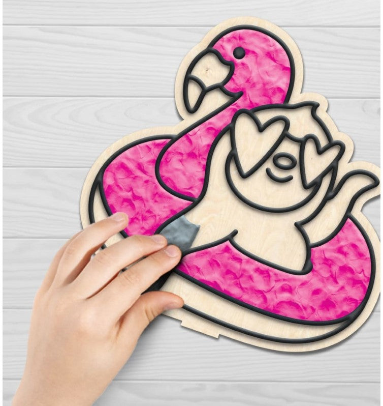 Splat Planet Clay Colouring Set Tropische Dieren 24 x 23,7 x 2,7 cm (CC TROP)
