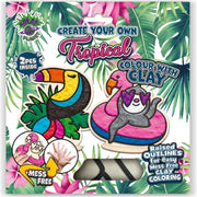 Splat Planet Clay Colouring Set Tropische Dieren 24 x 23,7 x 2,7 cm (CC TROP)