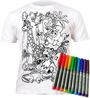 Splat Planet T-Shirt Kleuren Set Zoo 5 - 6 Jaar (001M)
