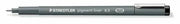 Pigment liner fineliner 0,3 mm zwart