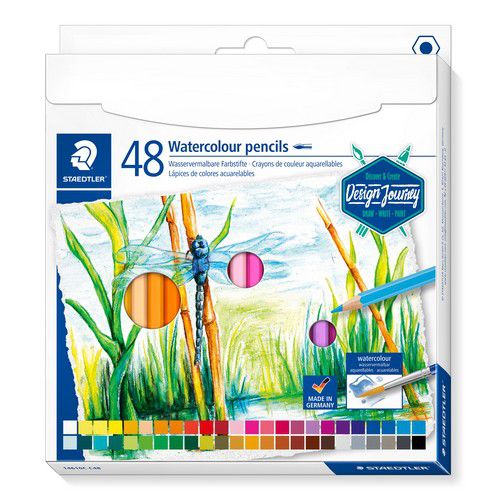 Staedtler Watercolour kleurpotloden - set 48 st (14610C C48)