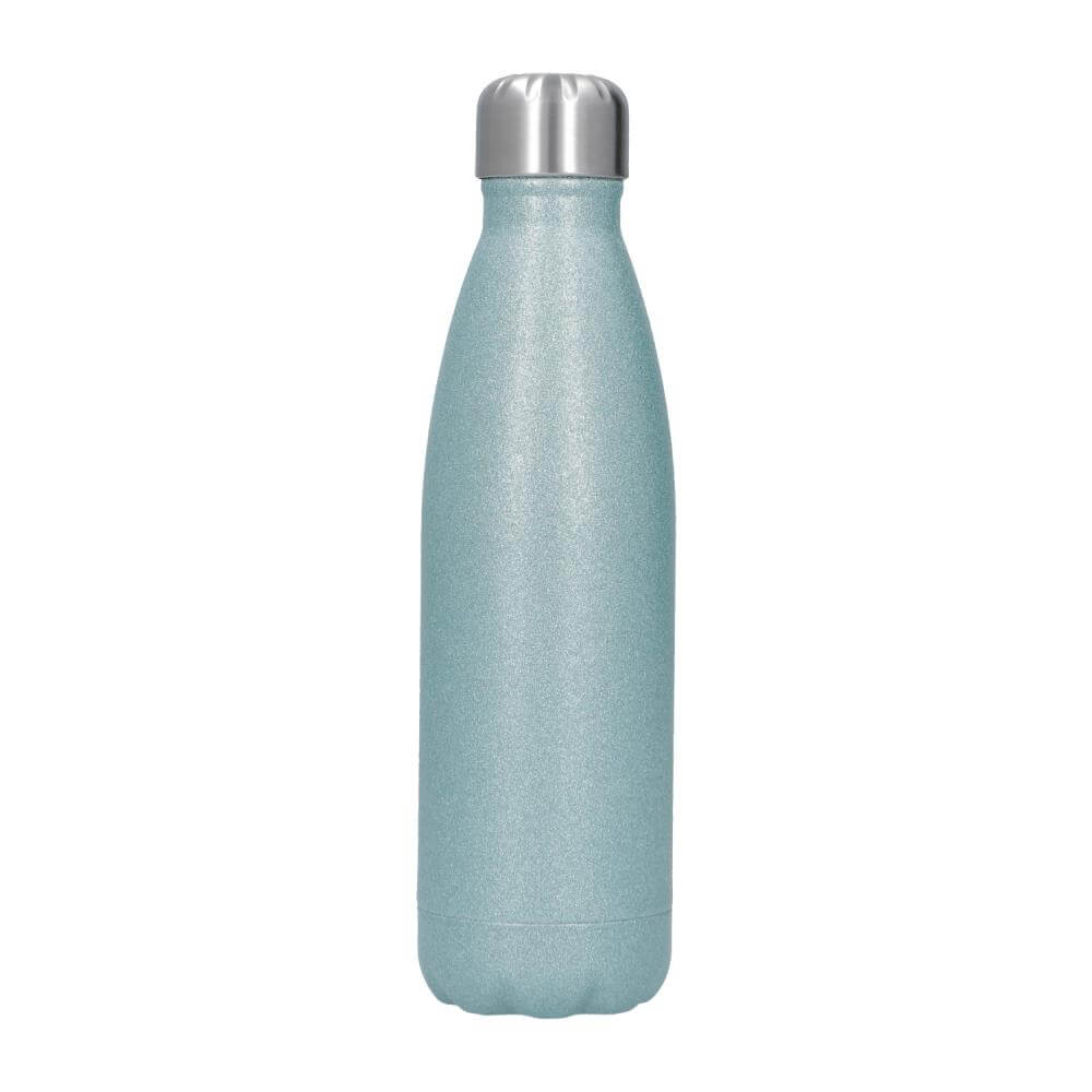 Sublimatie Thermosfles van RVS 500 ml / 17oz – Lichtblauw Glitter (SDB.070.260.008)