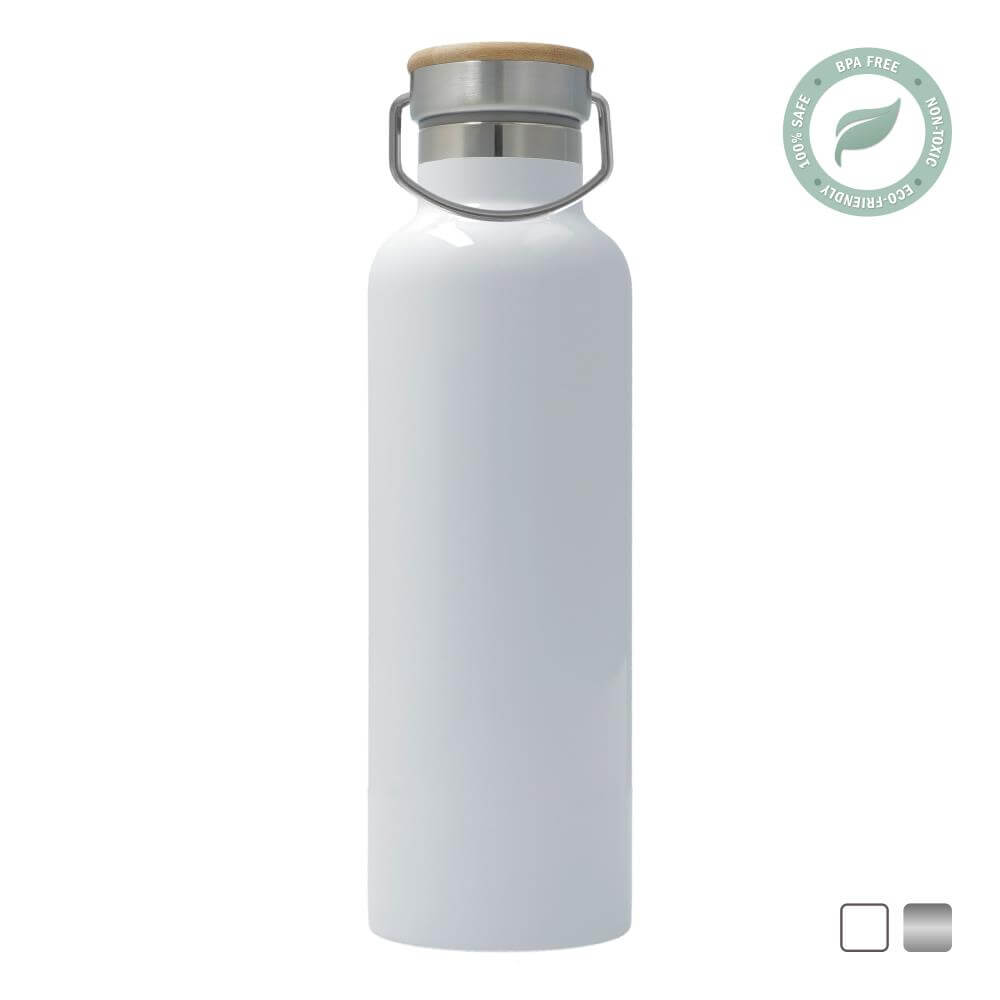 Sublimatie Thermosfles RVS 750 ml / 25oz - Wit (SDB.078.225.001)