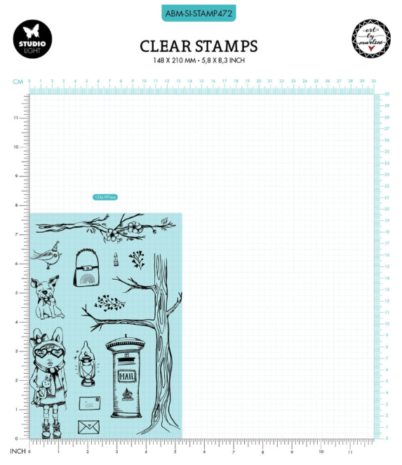 Signature Collection Clear Stamp You've Got Mail (ABM-SI-STAMP472) *