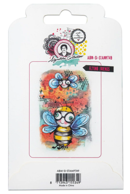 Studio Light • Art by Marlene Cling Stamp Flying Friends - STAMP749 *