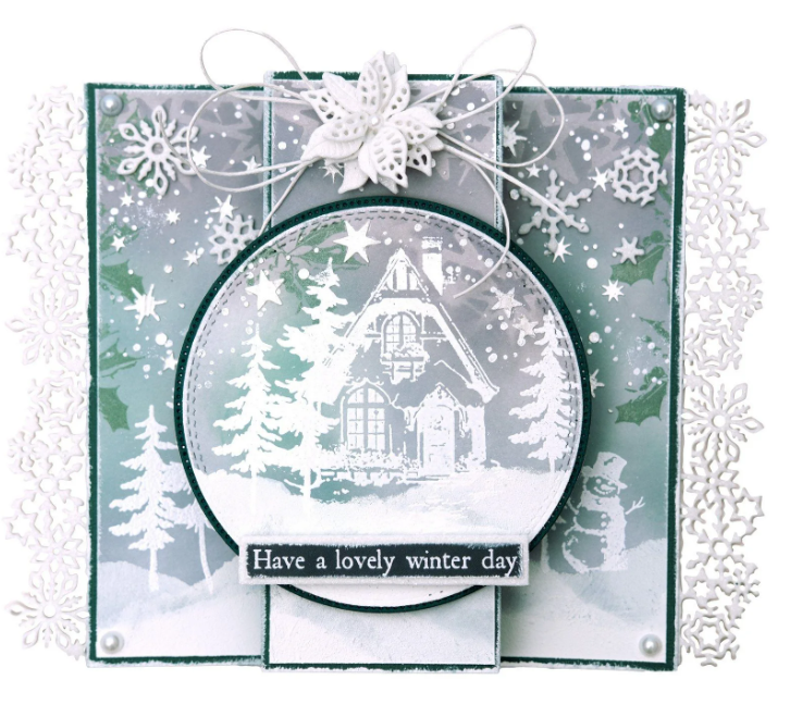 Studio Light • Festive Nostalgia Clear Stamp Christmas Decoration - STAMP752*