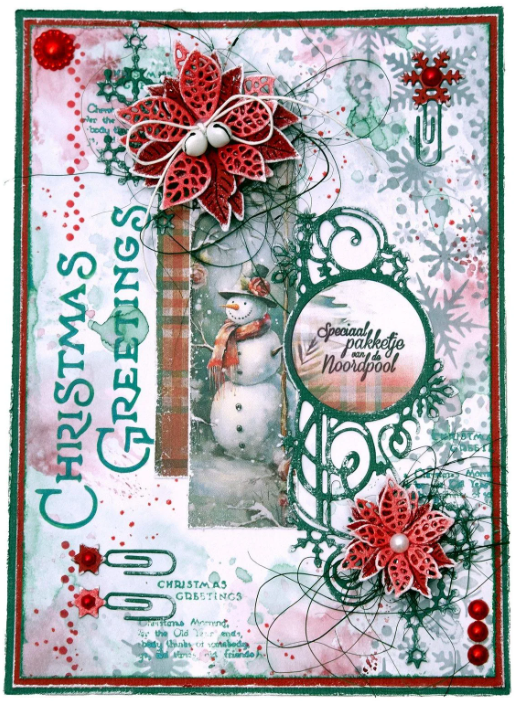 Studio Light • Festive Nostalgia Clear Stamp Christmas Mail - STAMP753*