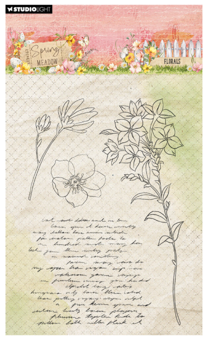 Spring Meadow Clear Stamp Florals (SL-SM-STAMP773) *