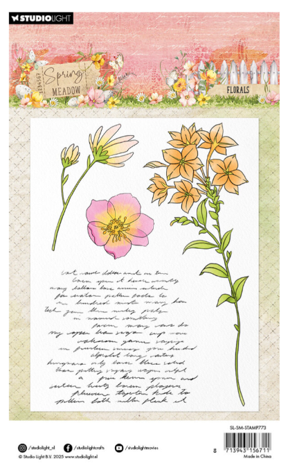 Spring Meadow Clear Stamp Florals (SL-SM-STAMP773) *
