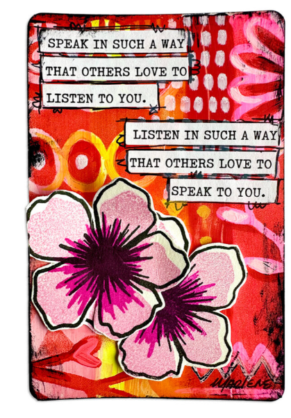 Layered Flowers Clear Stamps (ABM-25-STAMP778) *