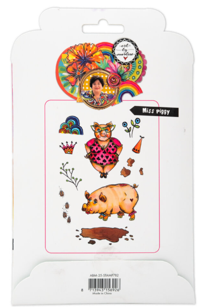 Miss Piggy Rubber Stamps (ABM-25-STAMP782) *
