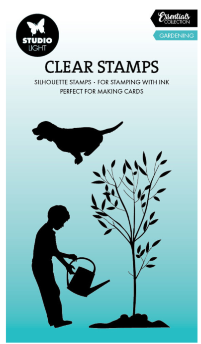 Gardening Essentials Silhouette Clear Stamp - STAMP786*