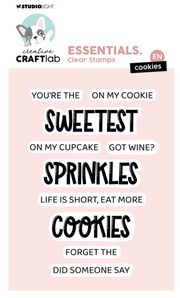 Creative Craftlab • Essentials Clear Stamp Cookies - STAMP802 *