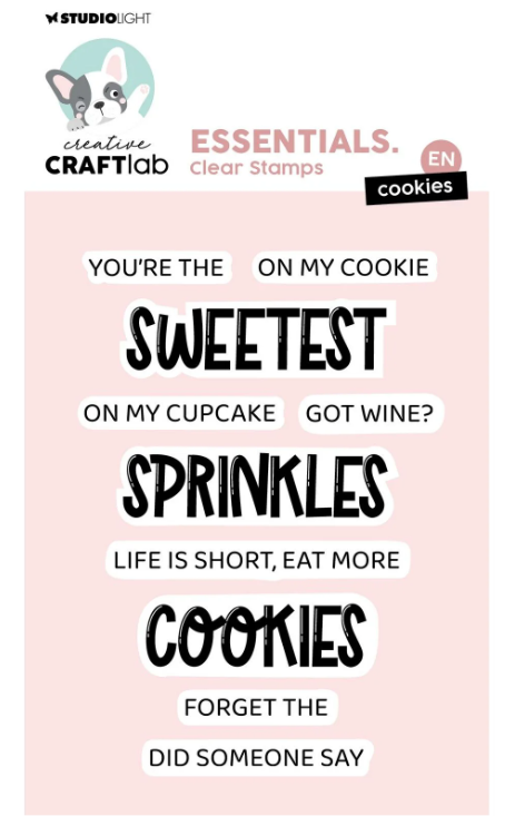 Creative Craftlab • Essentials Clear Stamp Cookies - STAMP802 *