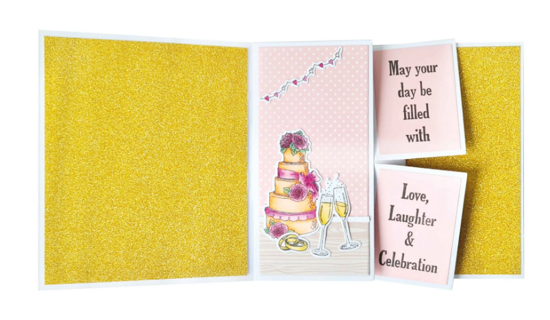 Studio Light • Essentials Clear Stamp Turning Pop-Out - STAMP804 *