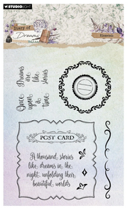 Studio Light • Diary Of Dreams Clear Stamps Elements - STAMP807 *