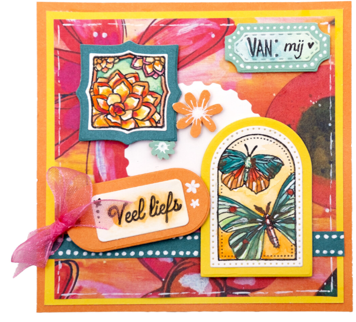 Butterfly Labels Essentials Clear Stamp SL-ES-STAMP812 *
