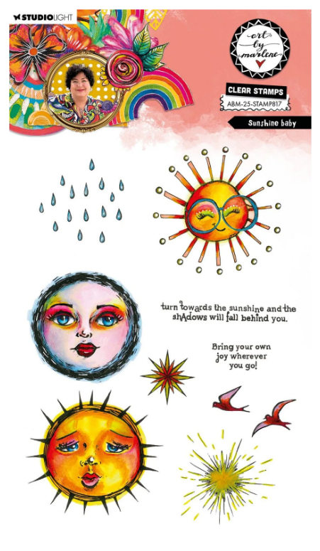 Studio Light • Art By Marlene Clear Stamp Sunshine Baby (ABM-25-STAMP817) *
